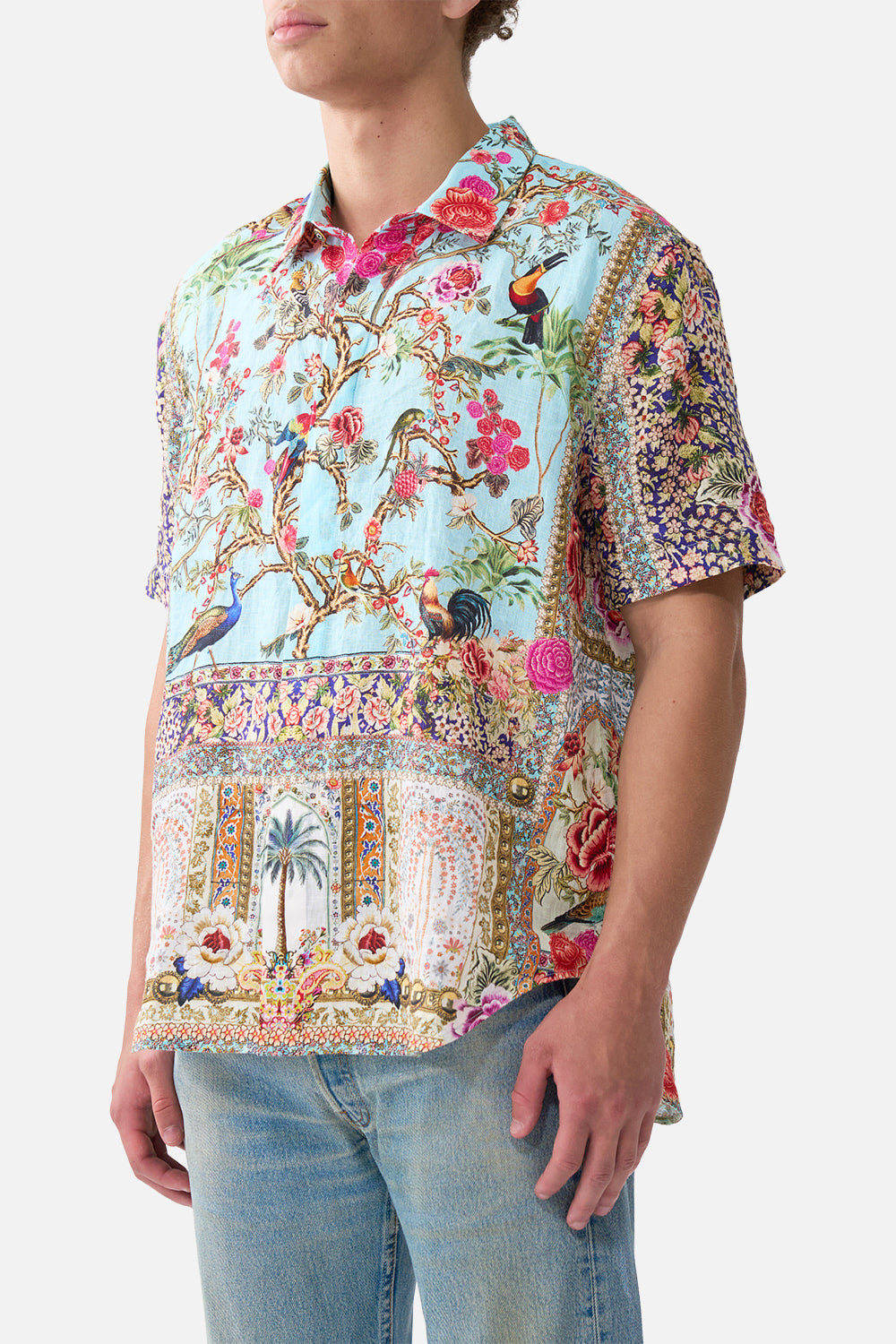 SHORT SLEEVE OVERSIZED SHIRT SULTANS AND QUEENS