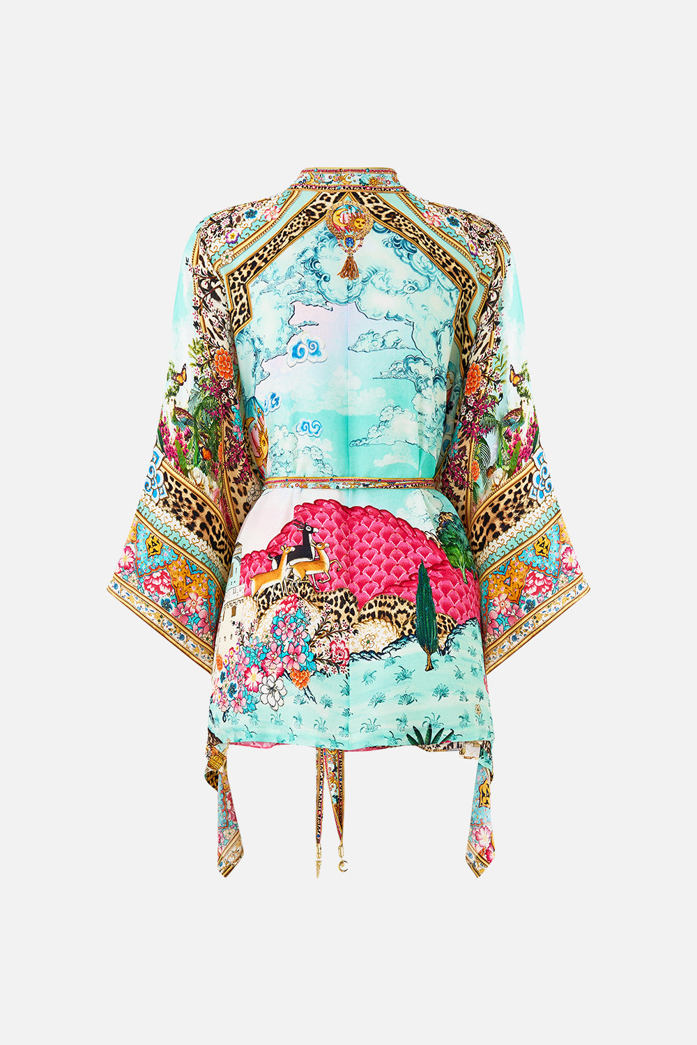 BUTTON THROUGH SCARF BLOUSE MINIATURE MOMENTS