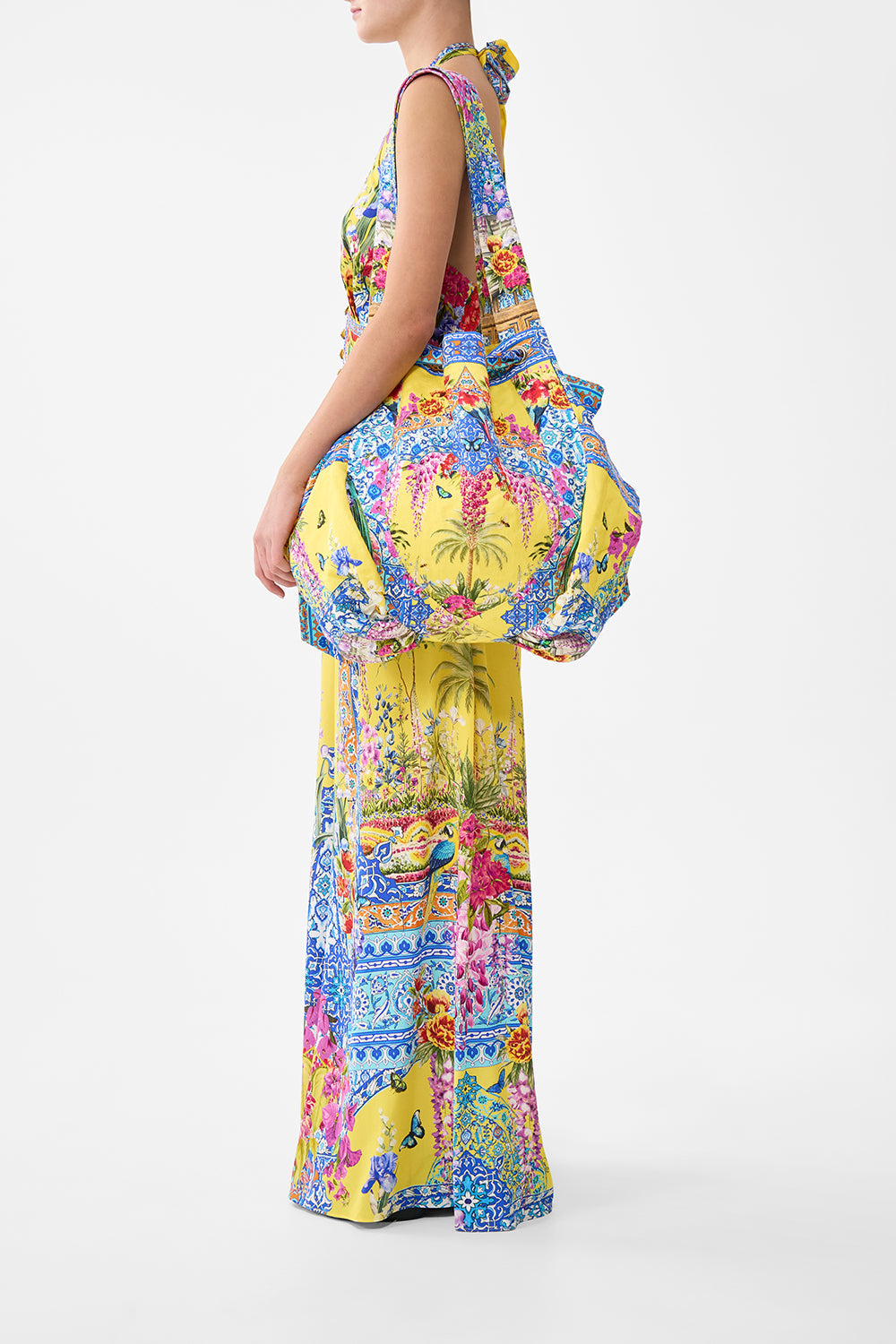 DRAWSTRING BOW BEACH BAG SULTANAHMET SUMMER