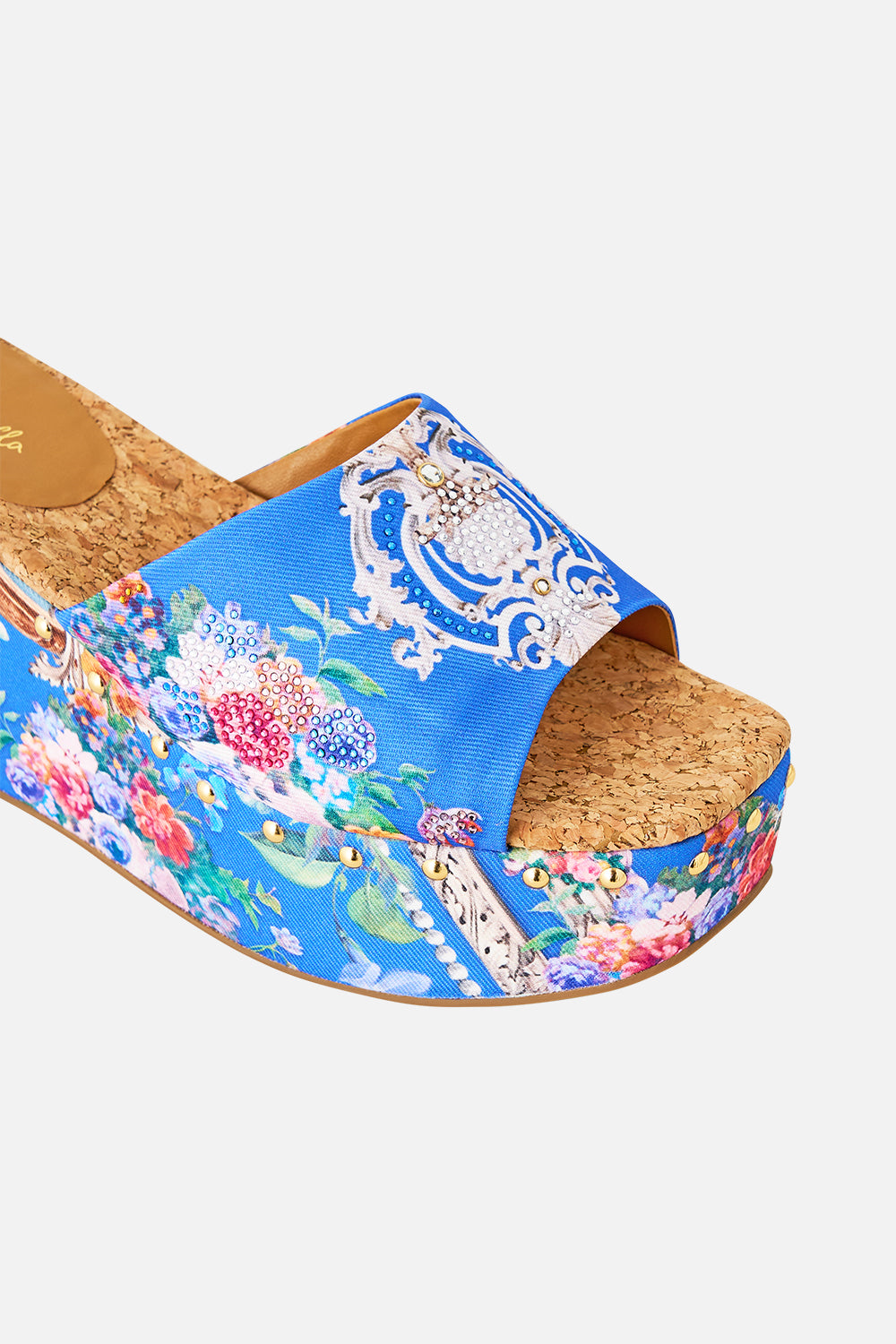 MIRAY WEDGE MULE OTTOMAN OPULENCE