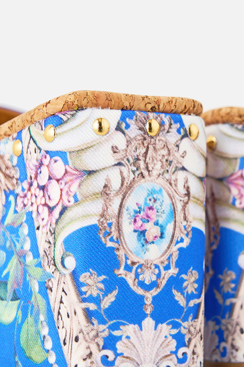 MIRAY WEDGE MULE OTTOMAN OPULENCE