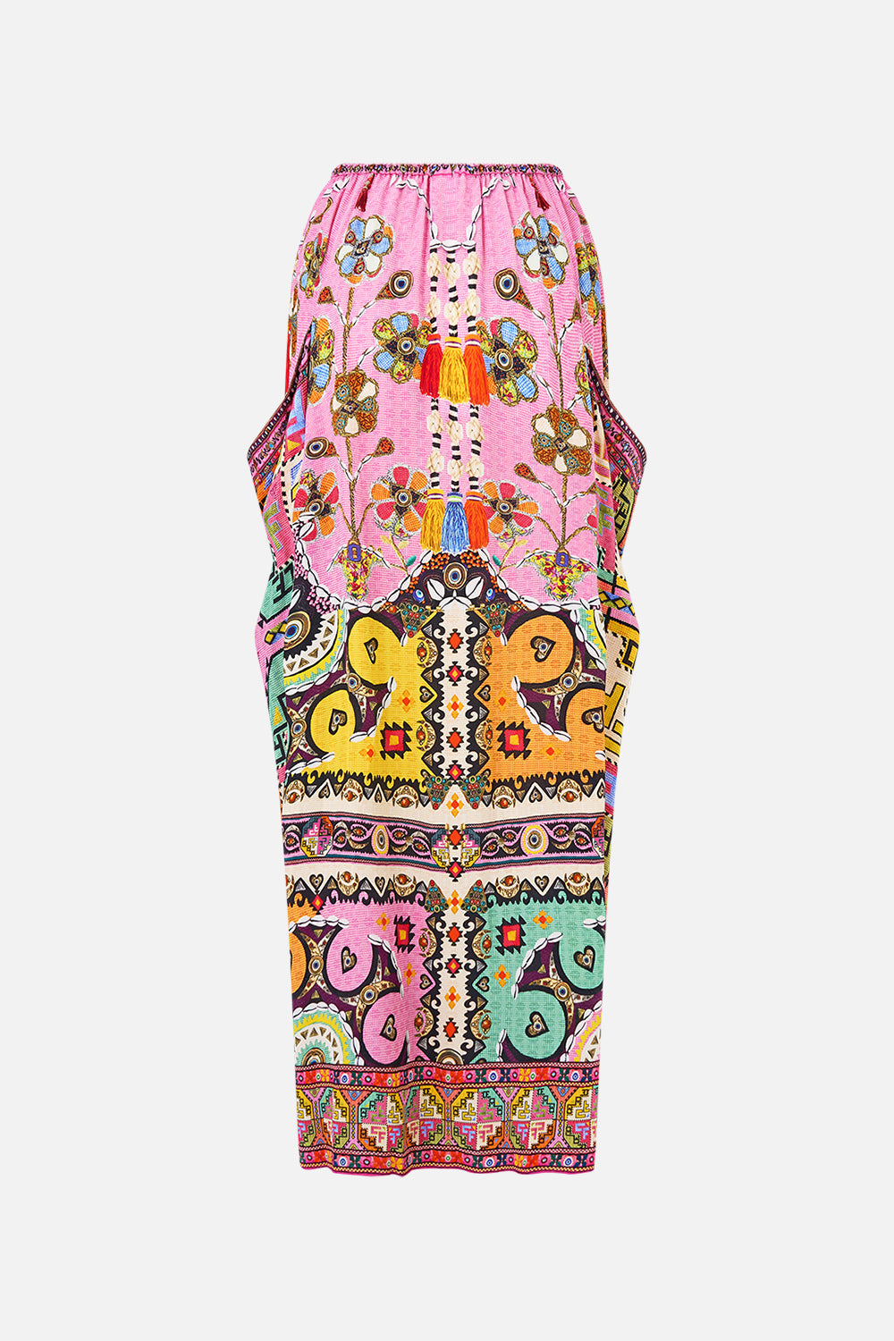 POCKET SKIRT DRESS PATCHWORK PANORAMA