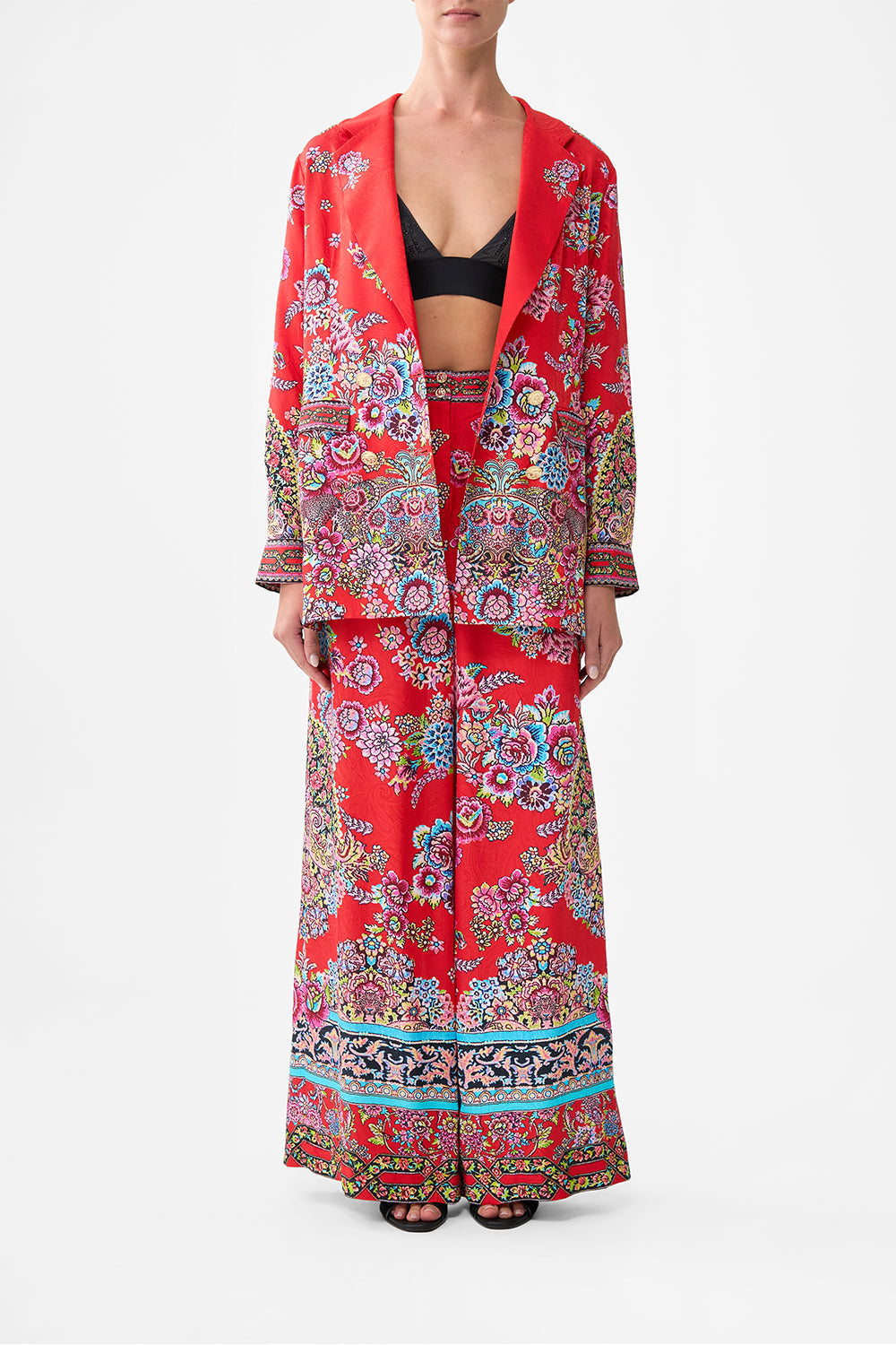 WIDE LEG WAISTED PANT ARTISANS OF ANATOLIA