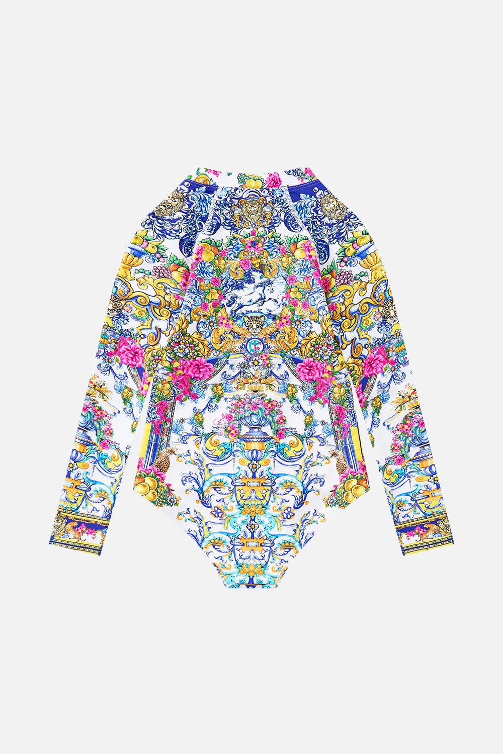 KIDS LONG SLEEVE ZIP FRONT PADDLE SUIT ESPAÑA NIRVANA