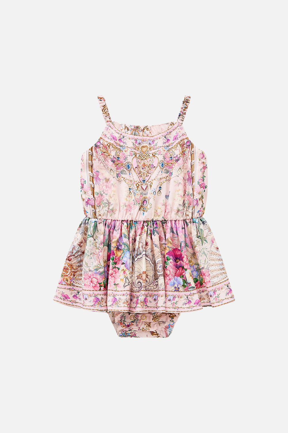BABIES JUMP DRESS WITH FRILL NECK CASA DE FIERAS
