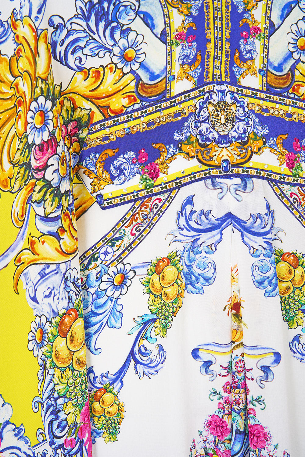 LONG KAFTAN WITH WAIST DETAIL ESPAÑA NIRVANA