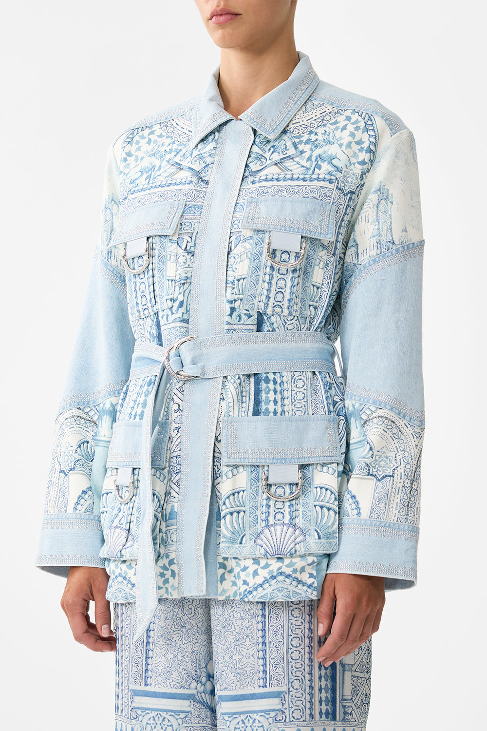 PATCH POCKET JACKET THE HUM OF THE ALHAMBRA