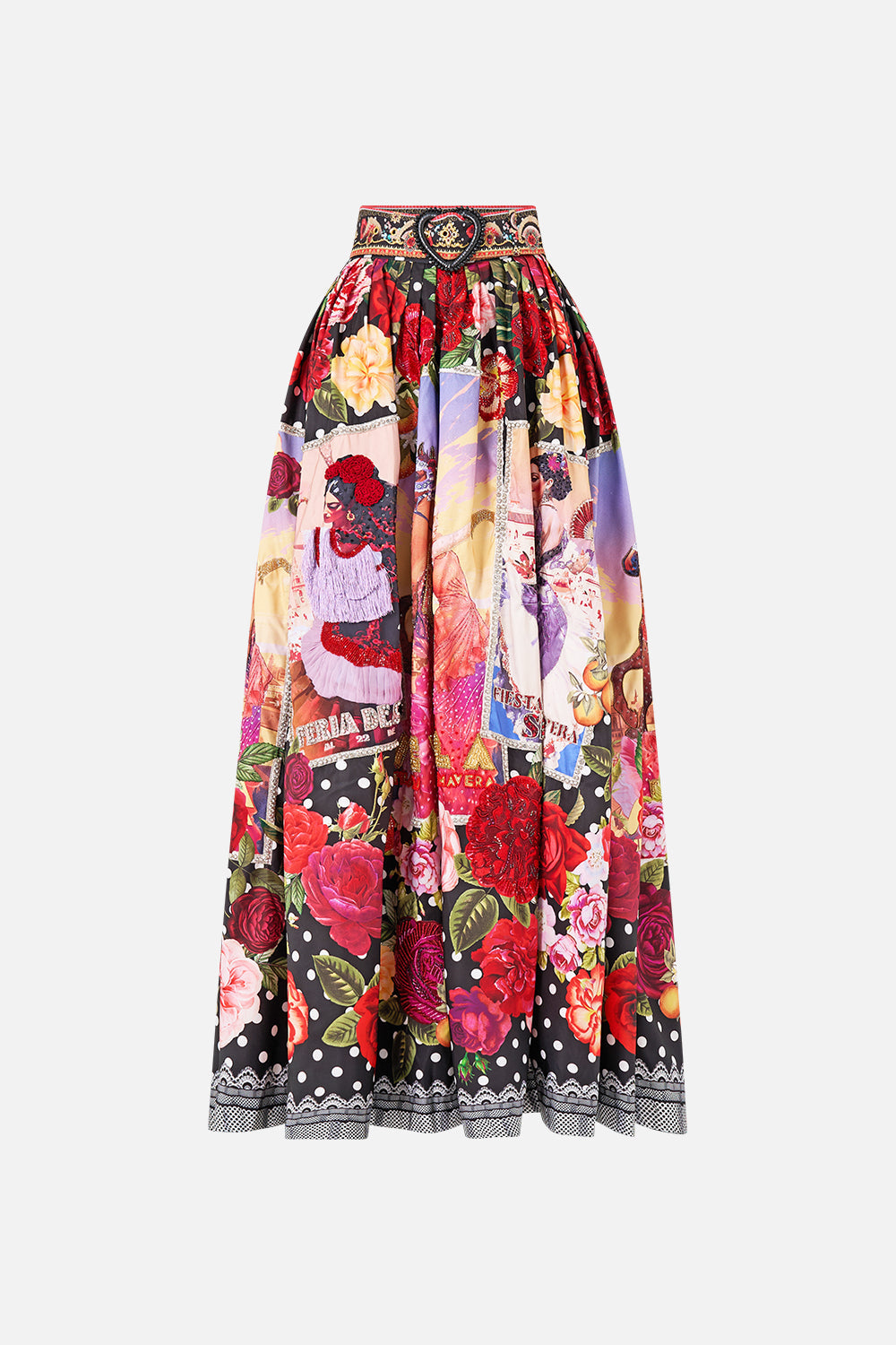 BELTED MAXI SKIRT DAUGHTERS OF DUENDE