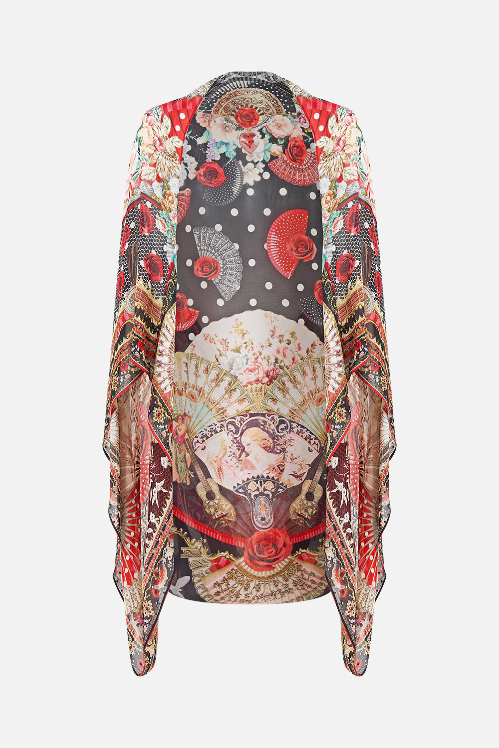 SILK CHIFFON SHRUG DAUGHTERS OF DUENDE