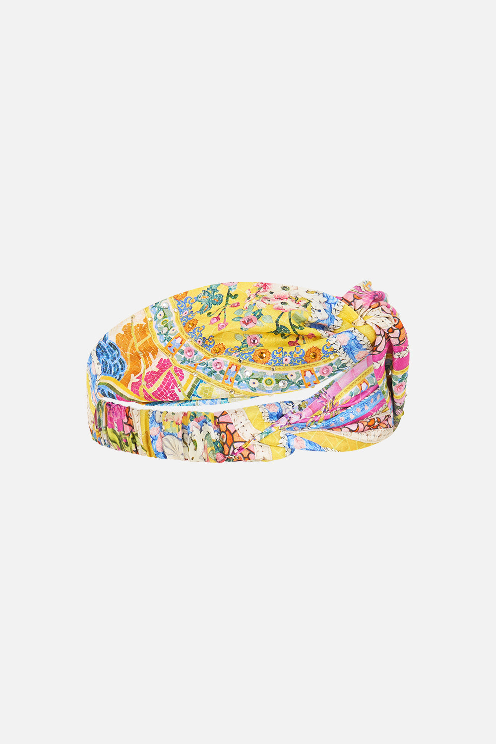 WOVEN TWIST HEADBAND NAVÀS NOUVEAU