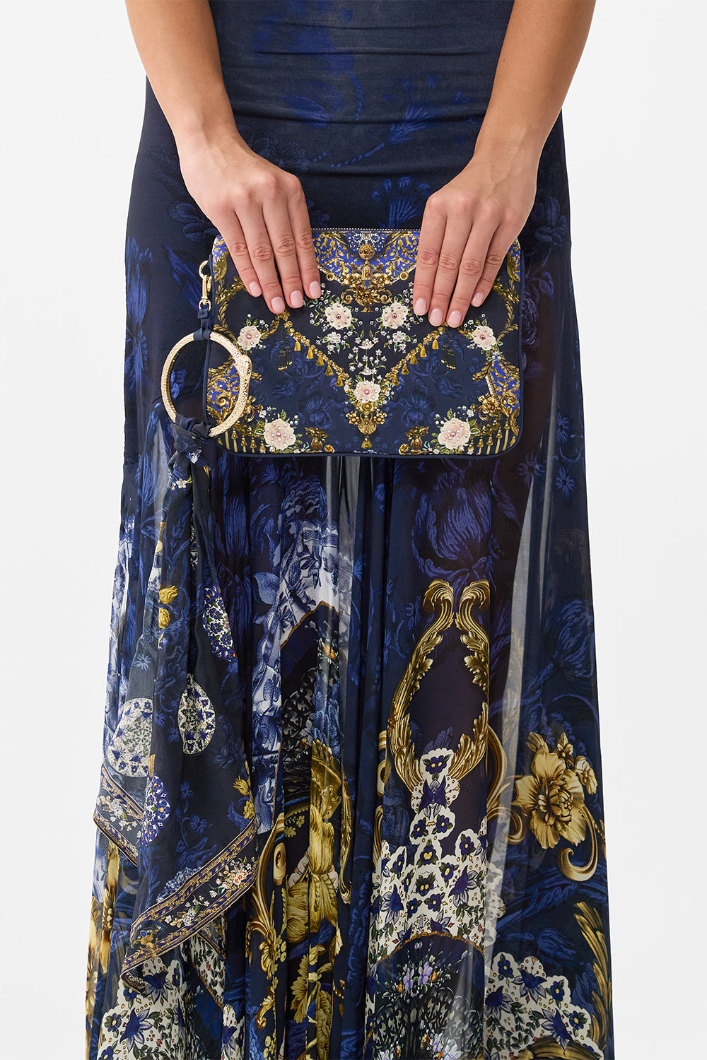 RING SCARF CLUTCH NOTES FROM THE BLUE ROOM