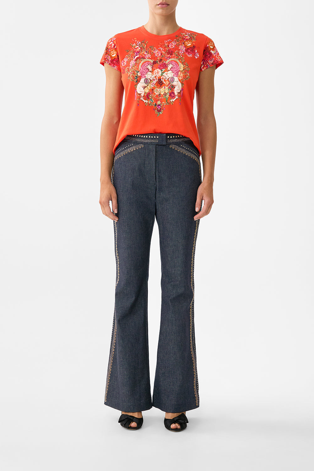 SLIM FIT ROUND NECK T-SHIRT OLÉ OLÉ