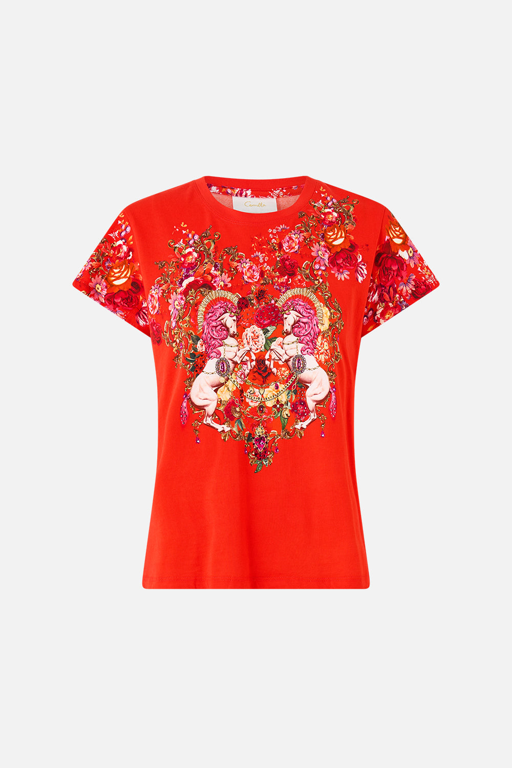 SLIM FIT ROUND NECK T-SHIRT OLÉ OLÉ