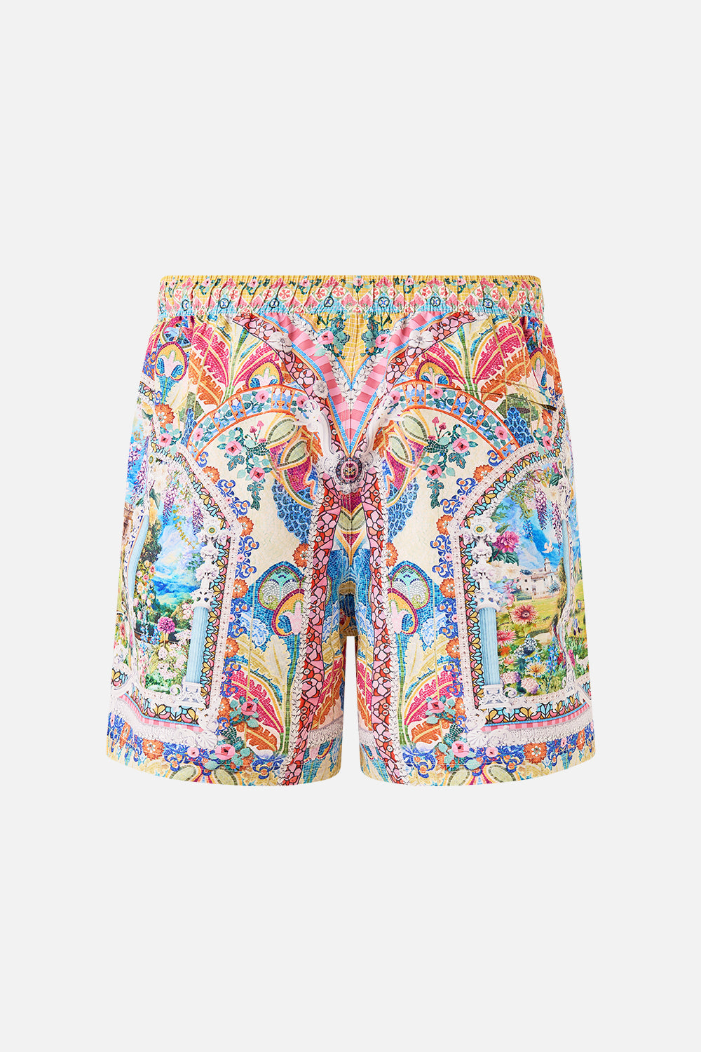 MID LENGTH BOARDSHORT WITH ELASTIC WAIST NAVÀS NOUVEAU