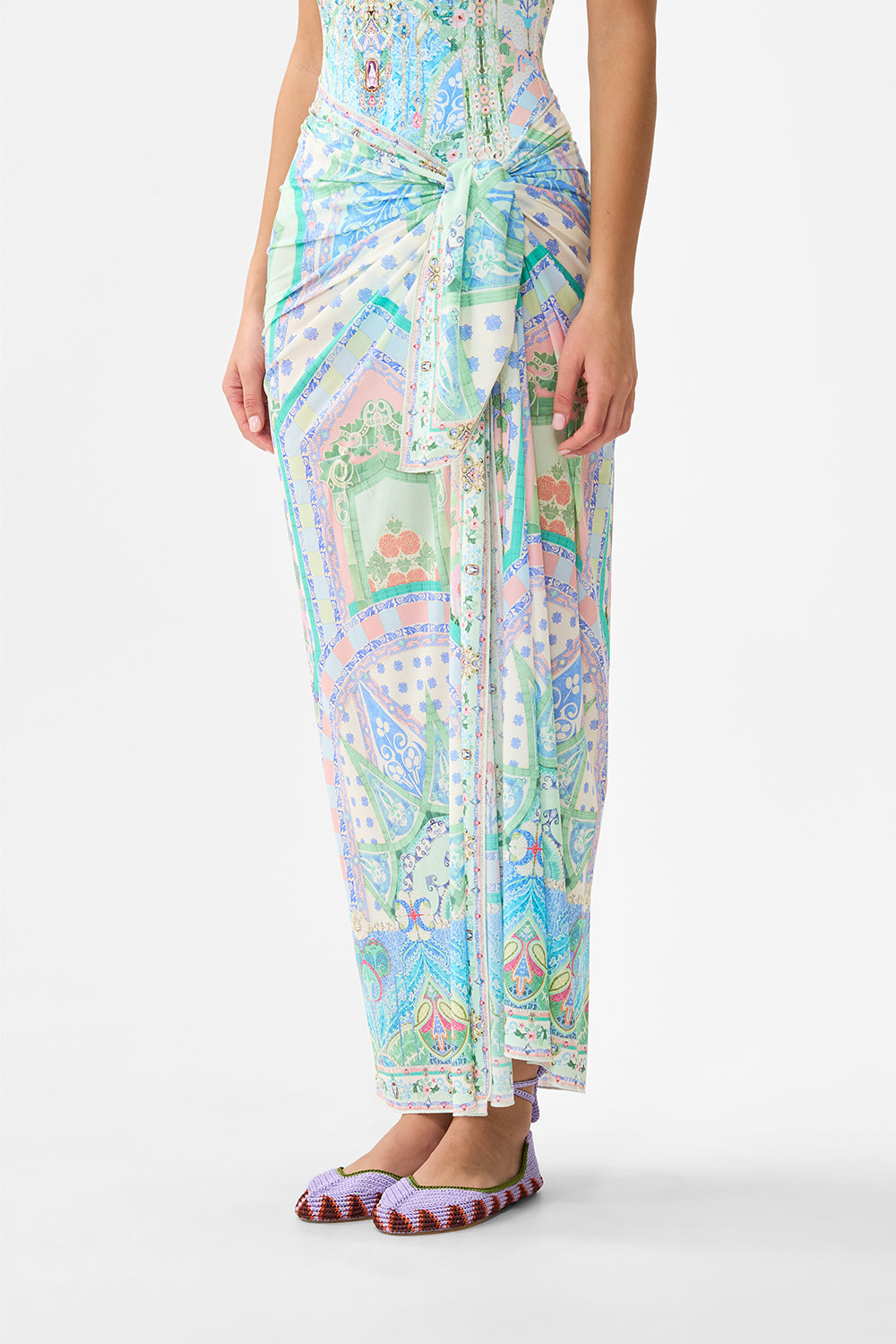 MULTI WEAR LONG SARONG MIDSUMMER MOSAICS