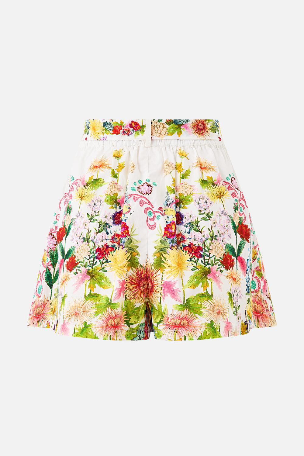 TUCK FRONT SHORT WITH BELT THE CALL OF CATALONIA