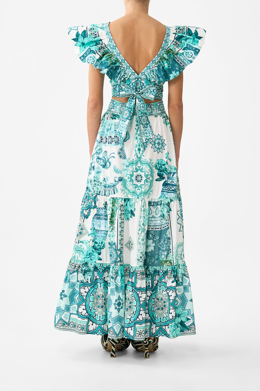 RUFFLE WRAP TOP BALEARIC BEBÉ