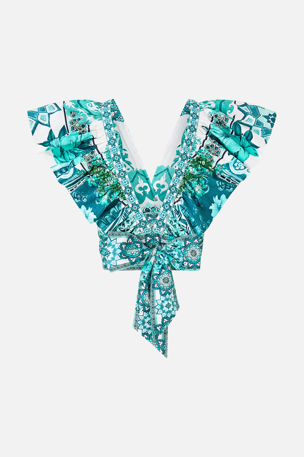 RUFFLE WRAP TOP BALEARIC BEBÉ