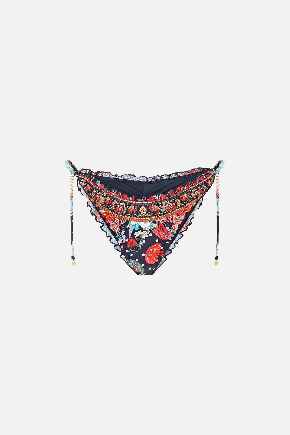 SKIMPY BIKINI BOTTOM With RUCHED EDGES DAUGHTERS OF DUENDE