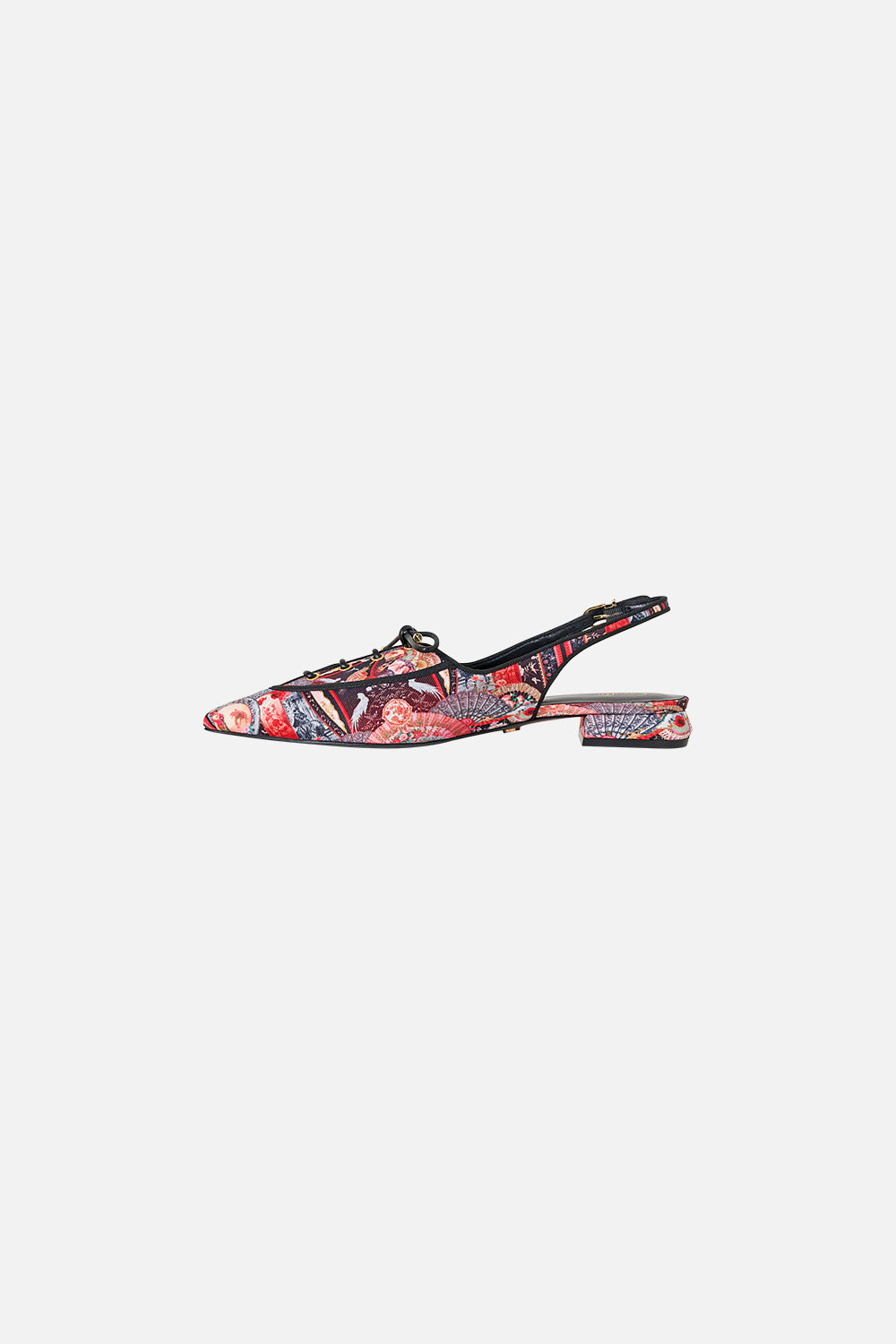 ELENA LACE UP FRONT POINTED SLINGBACK DAUGHTERS OF DUENDE