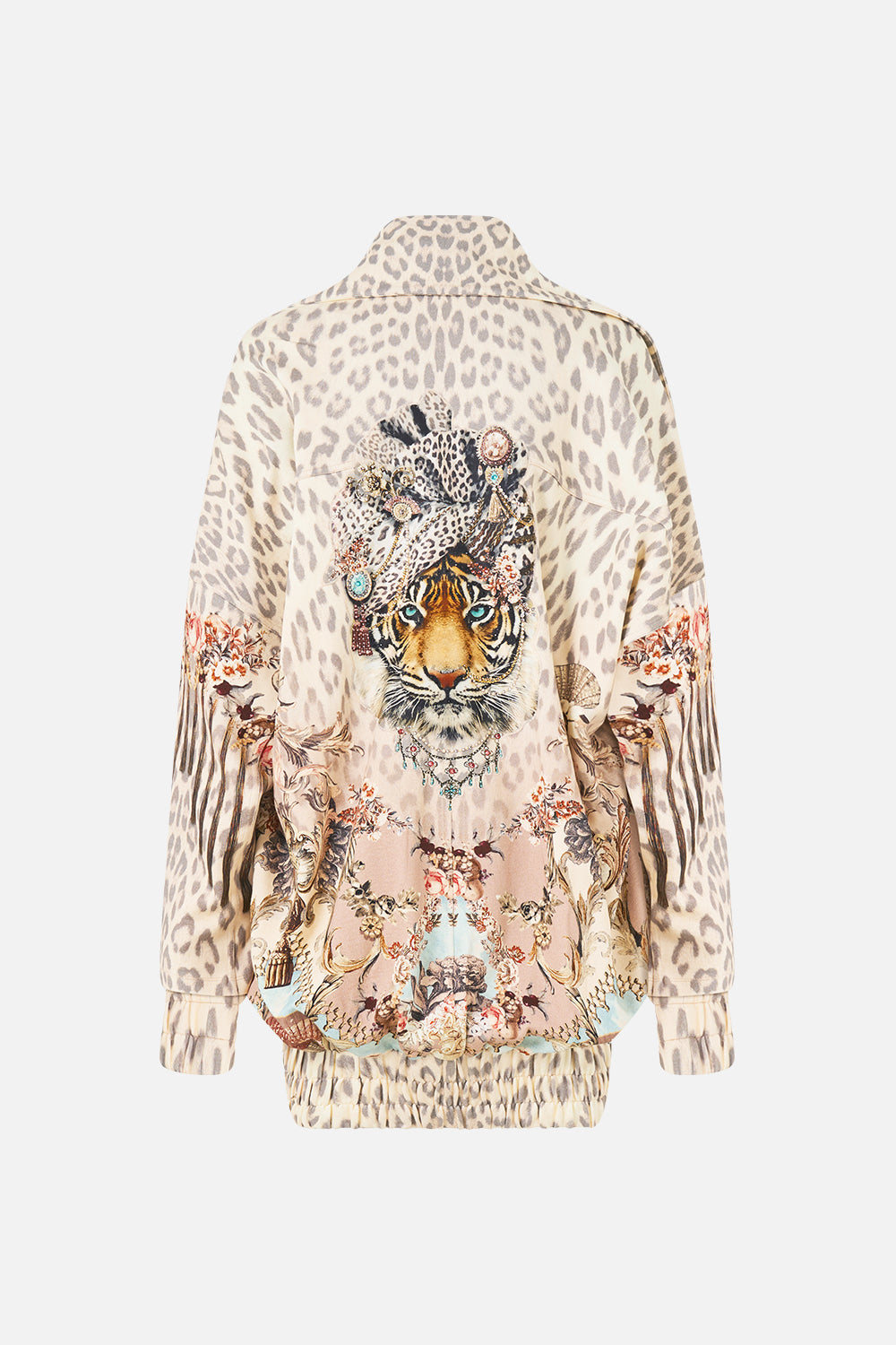 OVERSIZED JERSEY PARKER JACKET ARANJUEZ ANIMALIA