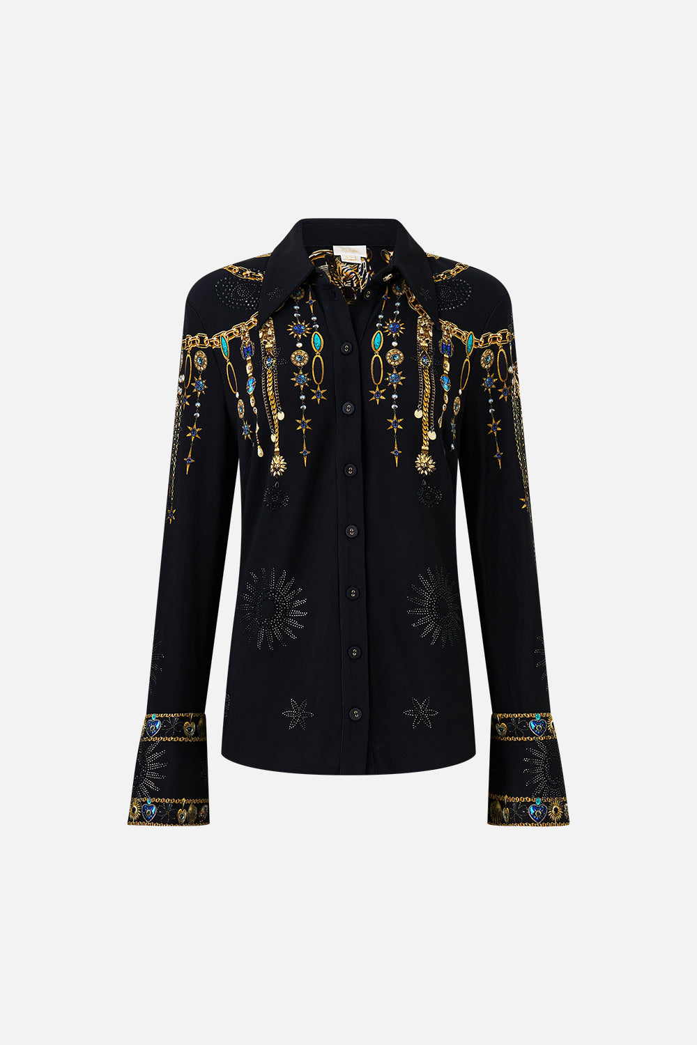 FITTED JERSEY SHIRT AMULETS AND ALCHEMY