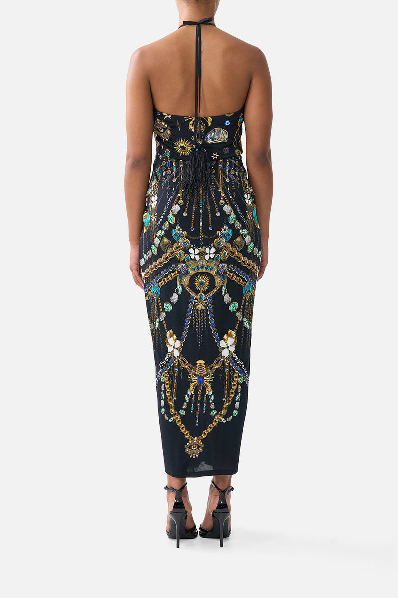 Tuck Front Jersey Dress Animal Alchemy - Camilla