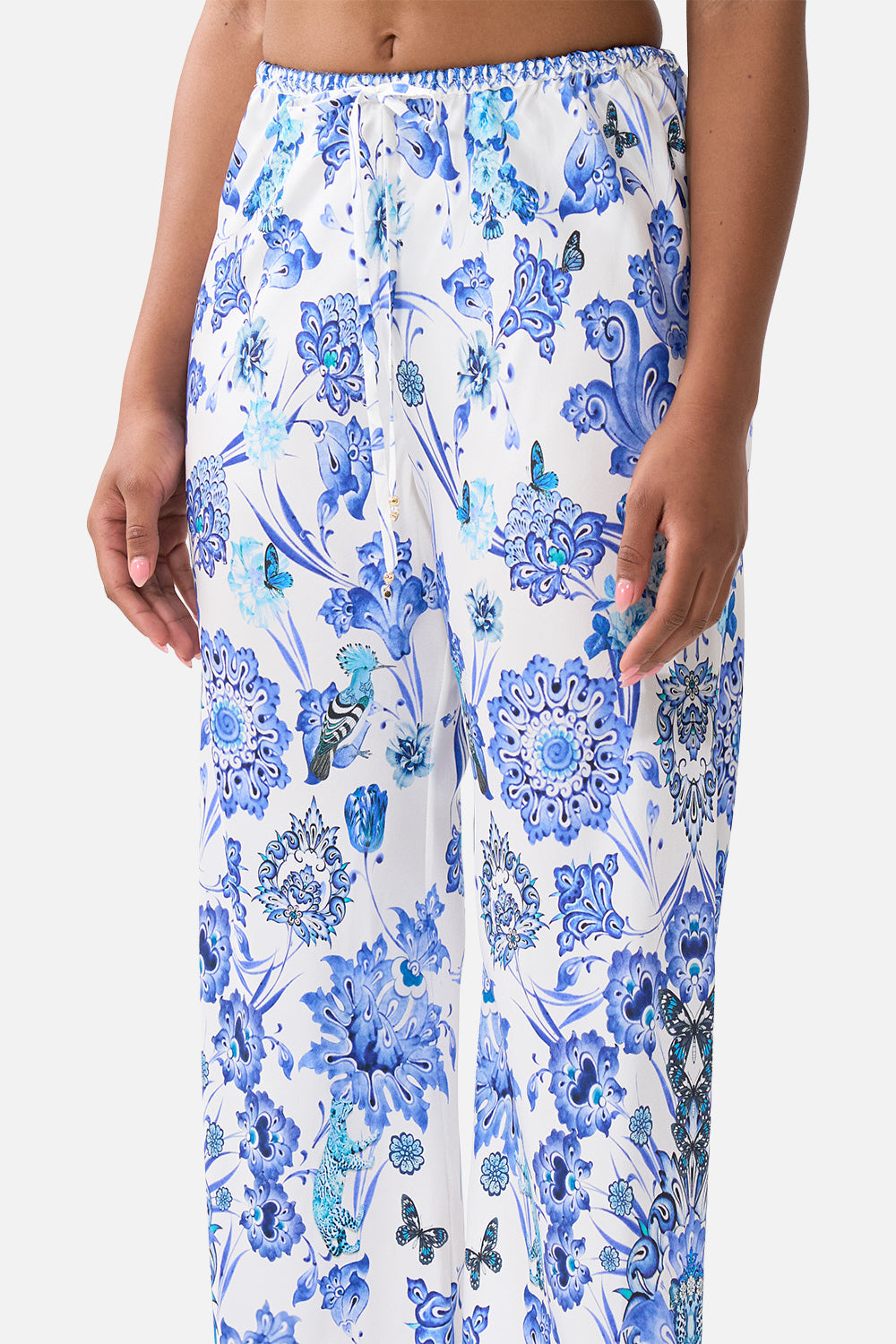 BIAS CUT DRAWSTRING PANT ALL ABOUT THAT LACE