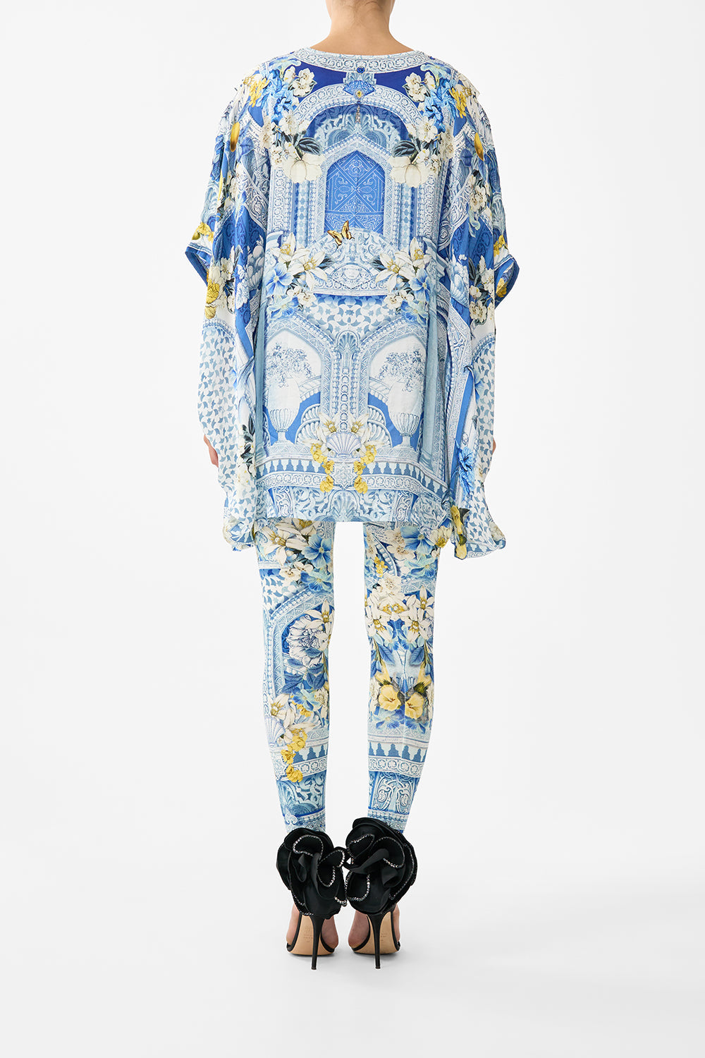 DRAPED SPLIT SLEEVE TOP DE NADA GRANADA