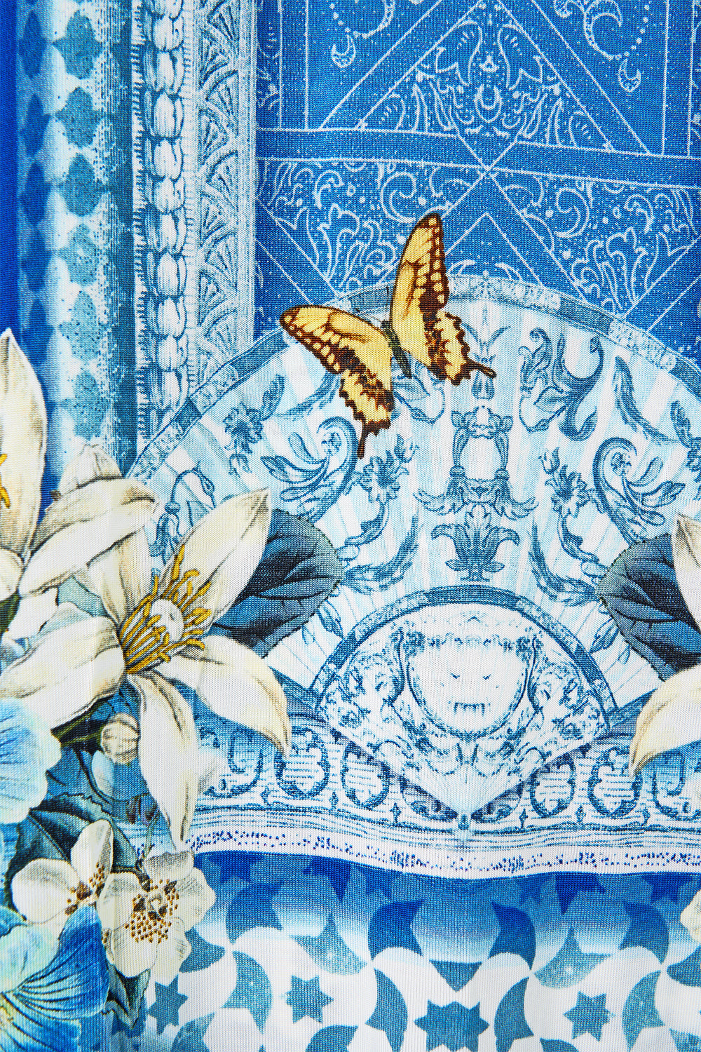 DRAPED SPLIT SLEEVE TOP DE NADA GRANADA