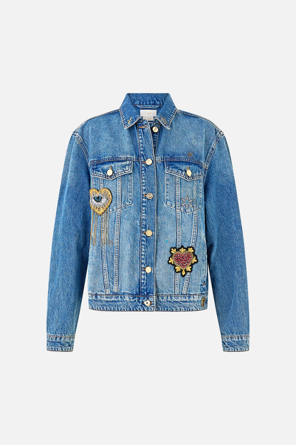 MILLA TURKIYE TALISMAN RELAXED JACKET DENIM