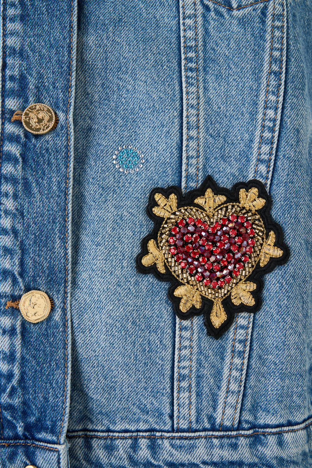 MILLA TURKIYE TALISMAN RELAXED JACKET DENIM