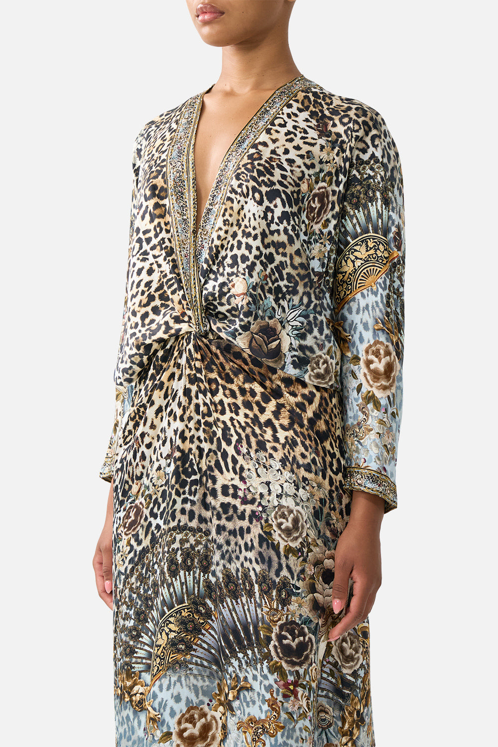 TWIST FRONT BATWING DRESS FIESTA, SIESTA, REPEAT