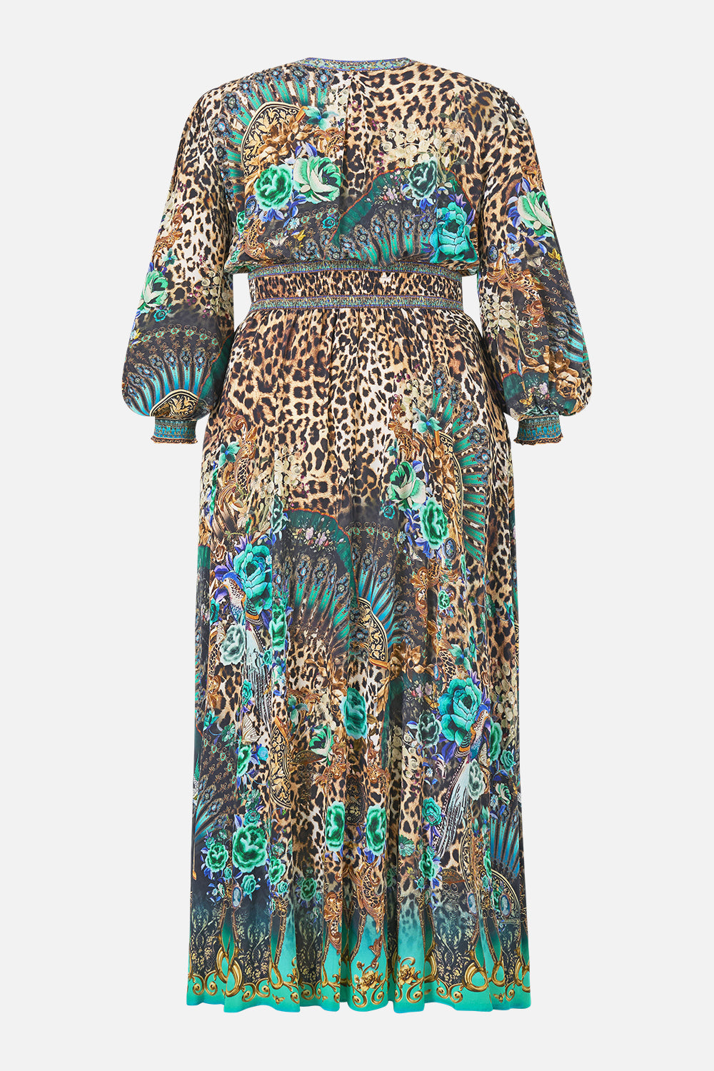 BUTTON DRESS WITH SHAPED WAISTBAND FLAMENCO EUPHORIA