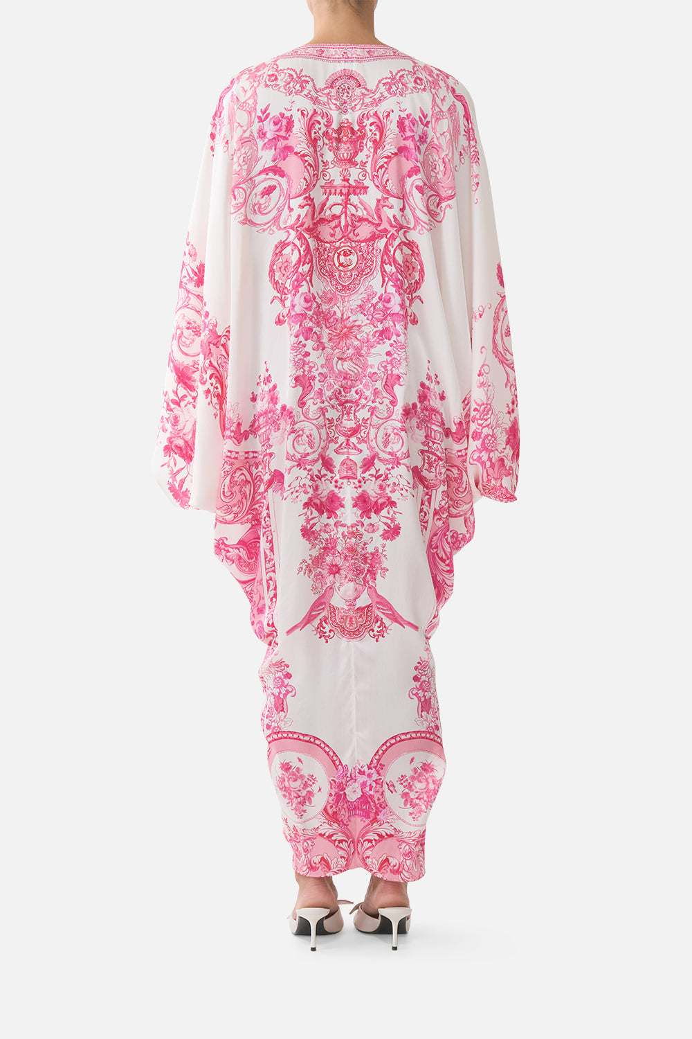 T SHAPE LONG KAFTAN LIVIN LA VIDA ROSA