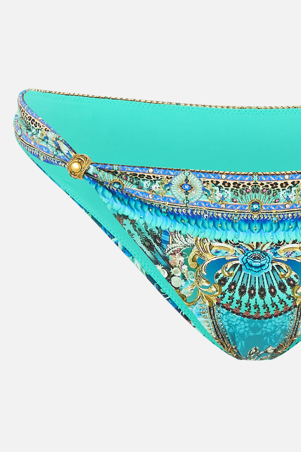 BALL TRIM TRI BIKINI SET W THICK NECK TIE FLAMENCO EUPHORIA