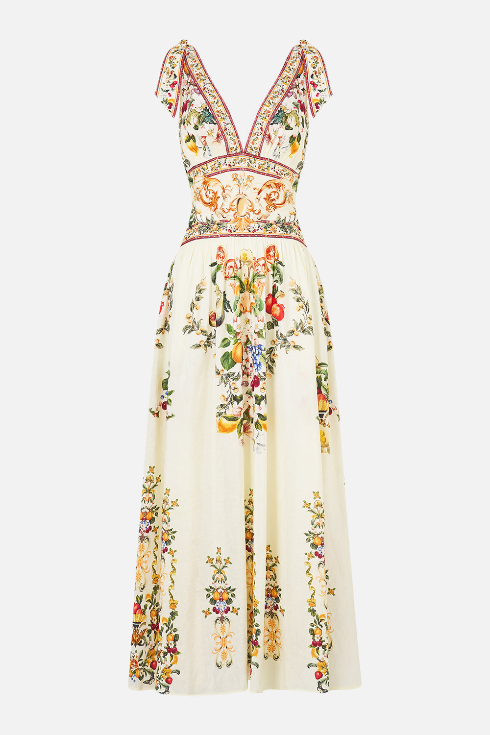 TIE SHOULDER DRESS VA VA VINTAGE