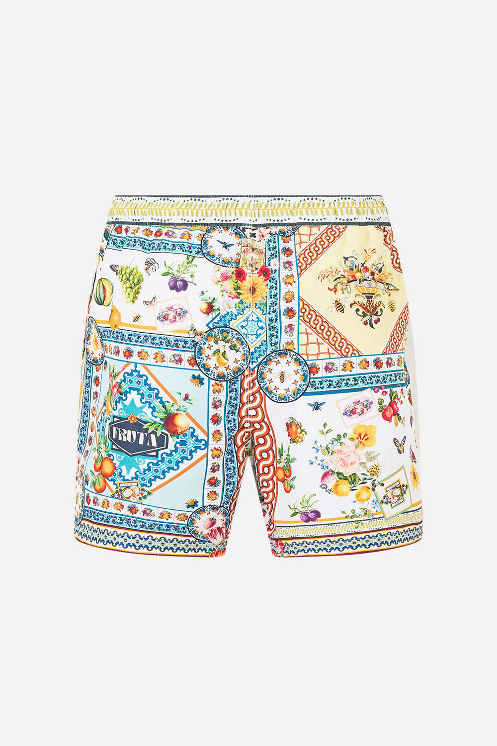 MID LENGTH BOARDSHORT WITH ELASTIC WAIST VIVA VALENCIA