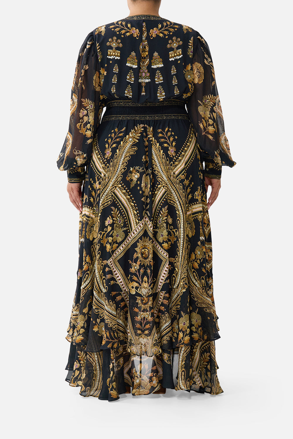 LONG BUTTON FRONT DRESS TAURUS RISING