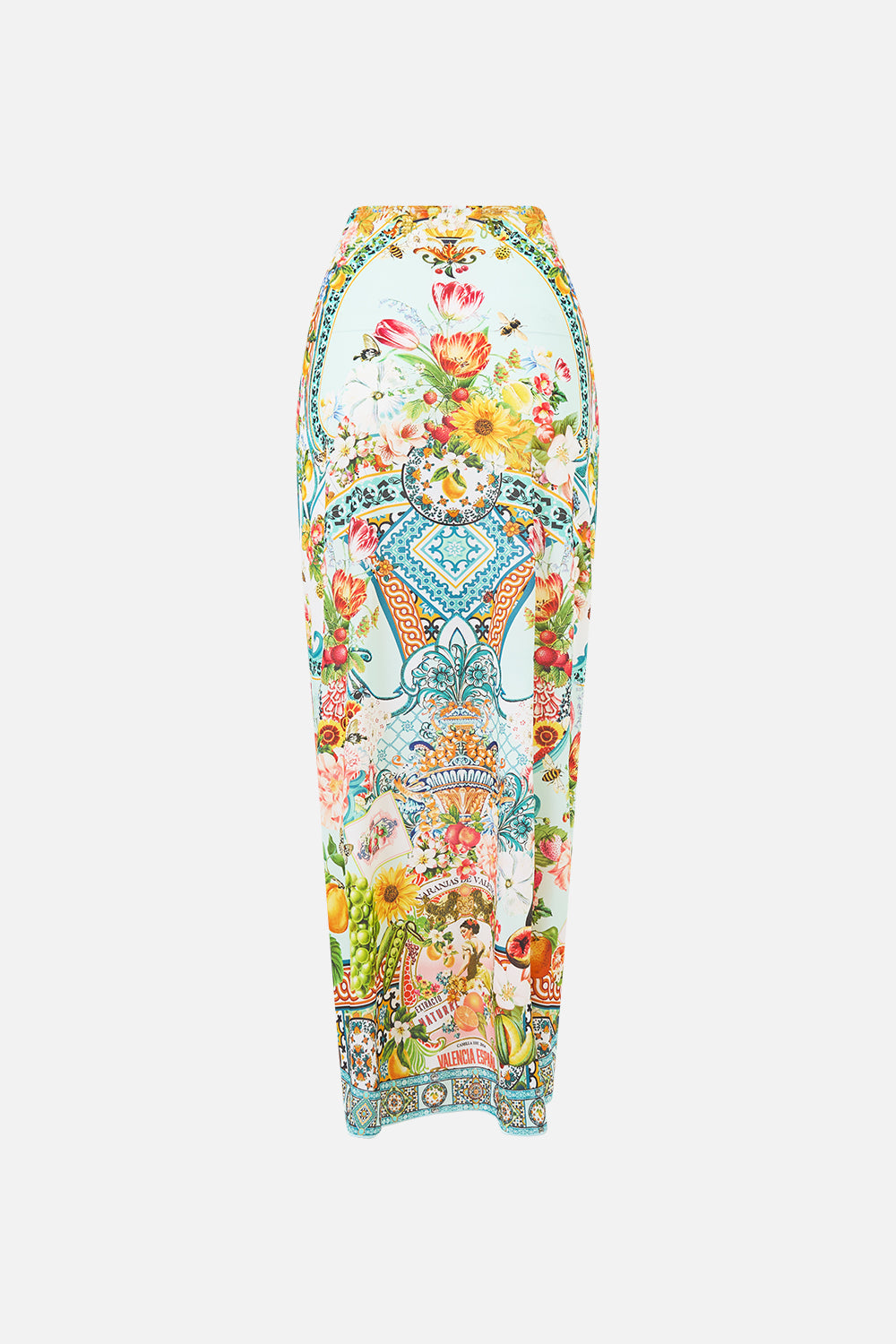 LAYERED LONG SARONG WITH TIE FRONT MAGIC OF THE MERCADO