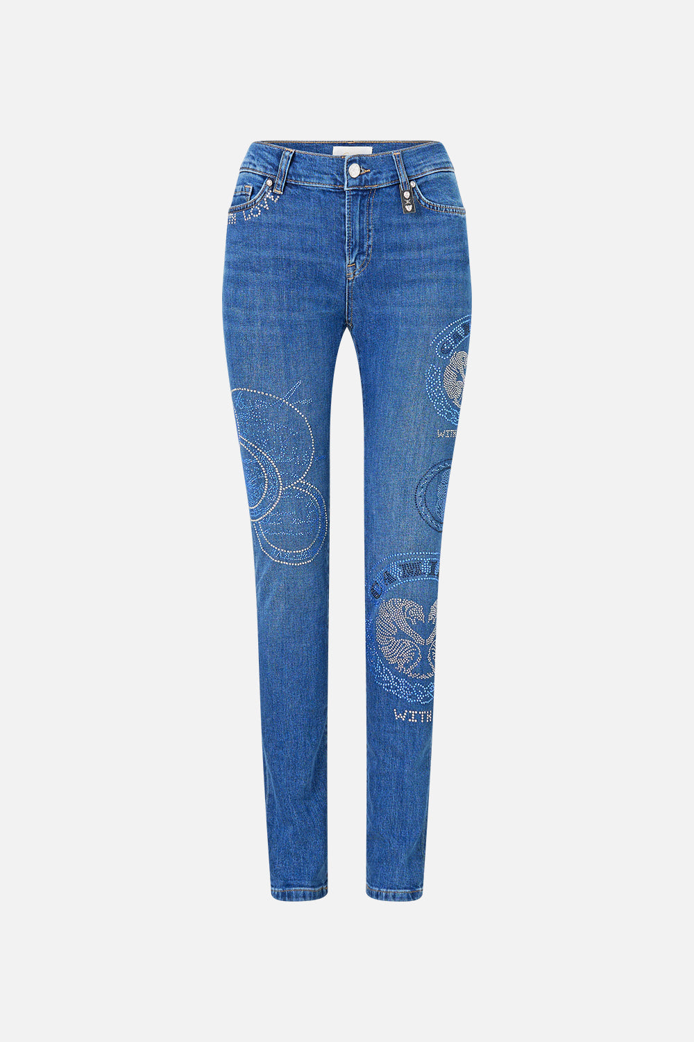 RIYEKA AZUL ARISTOCRACY SKINNY JEAN DENIM