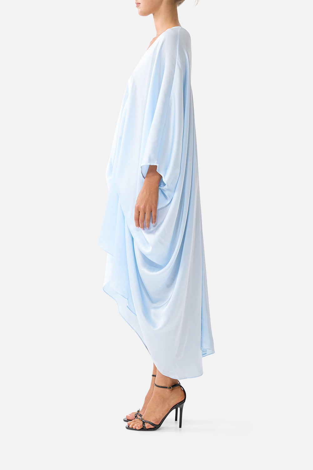 DRAPE FRONT V NECK KAFTAN THE HUM OF THE ALHAMBRA
