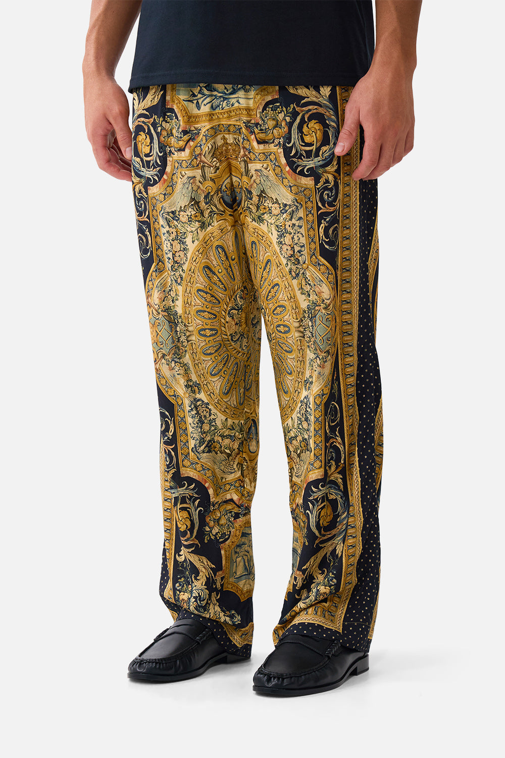LOUNGE PANT WITH ELASTIC WAIST MUSEUM MEMOIRS