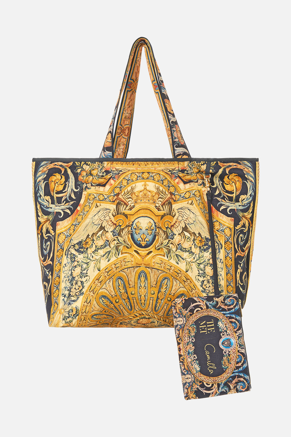 REVERSIBLE TOTE WITH COIN PURSE LIFE’S RICH TAPESTRY