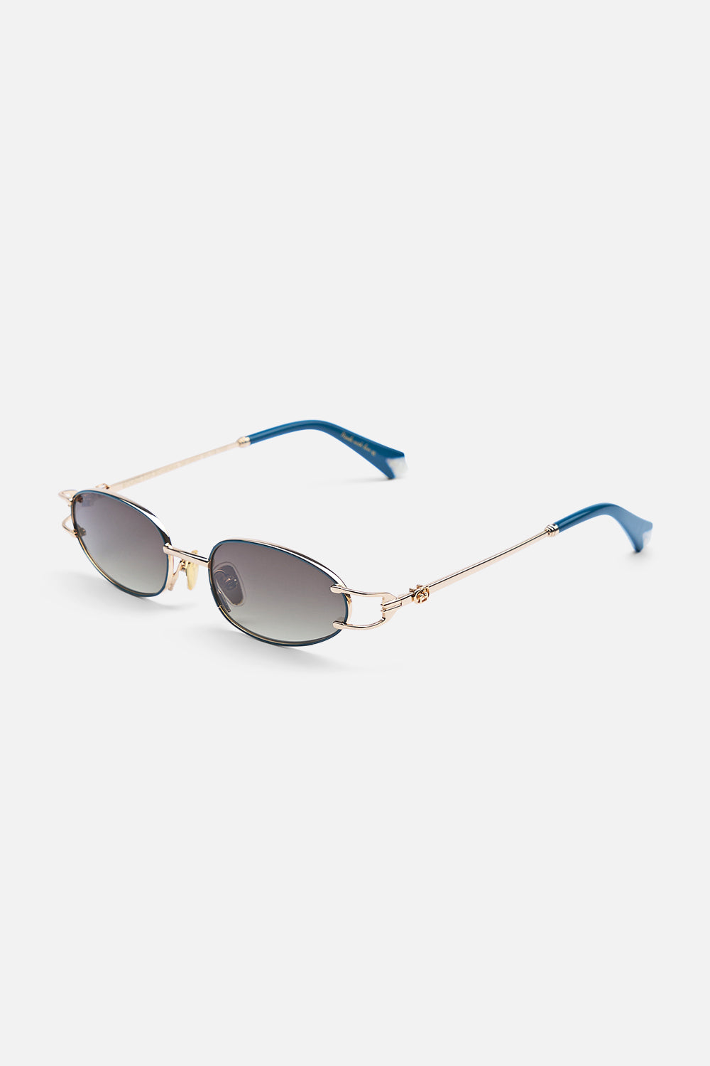 BOUND FOR BOHEMIA SUNGLASSES GOLD / TEAL
