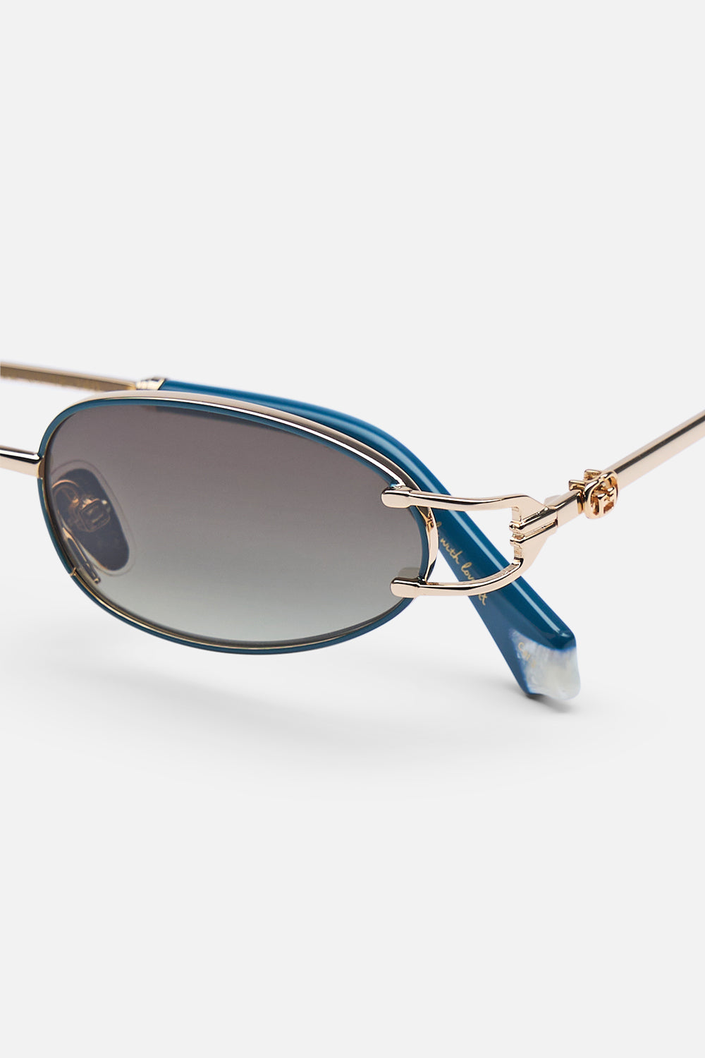 BOUND FOR BOHEMIA SUNGLASSES GOLD / TEAL
