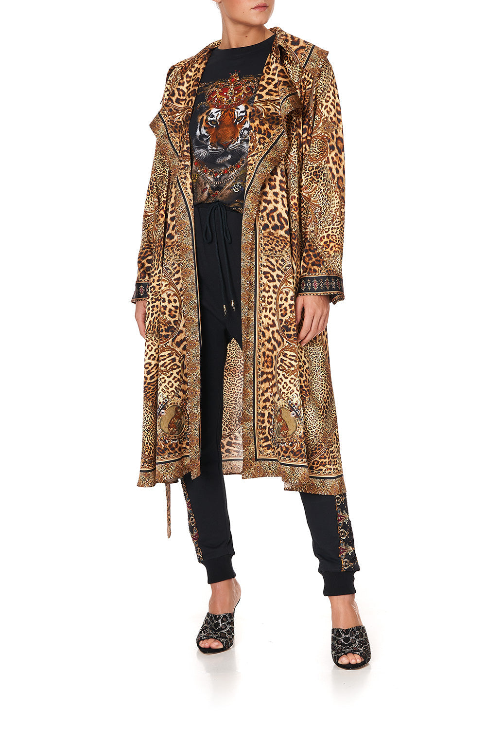 LOOSE LONGLINE TRENCH LADY LODGE