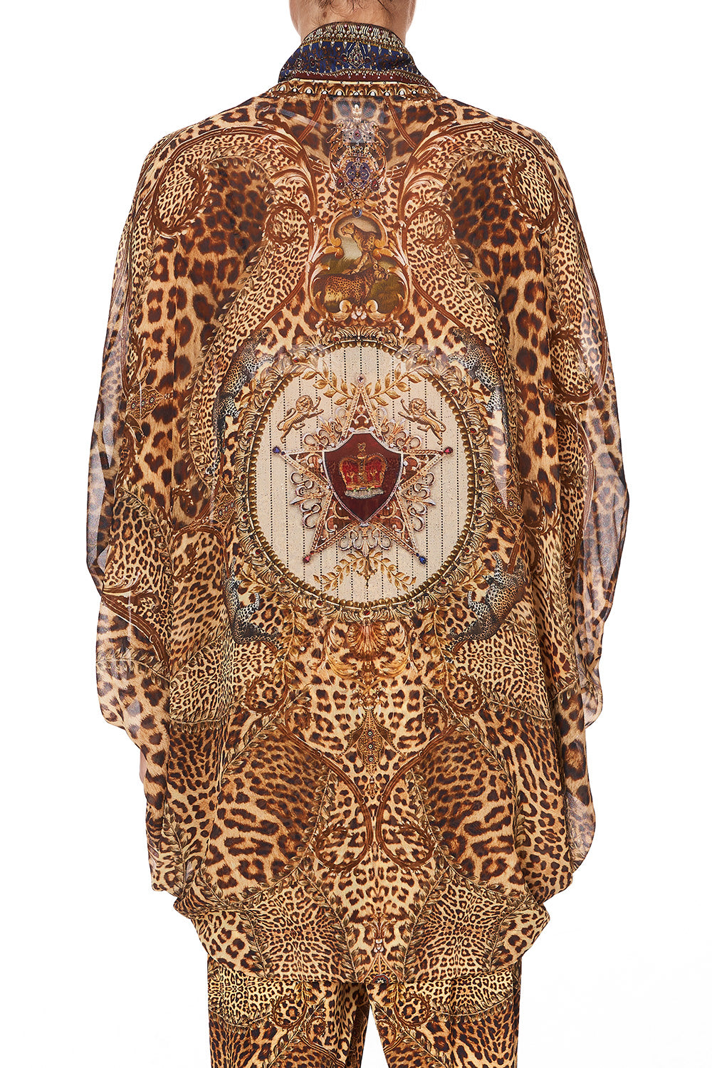 OPEN FRONT CARDI CAPE LADY LODGE