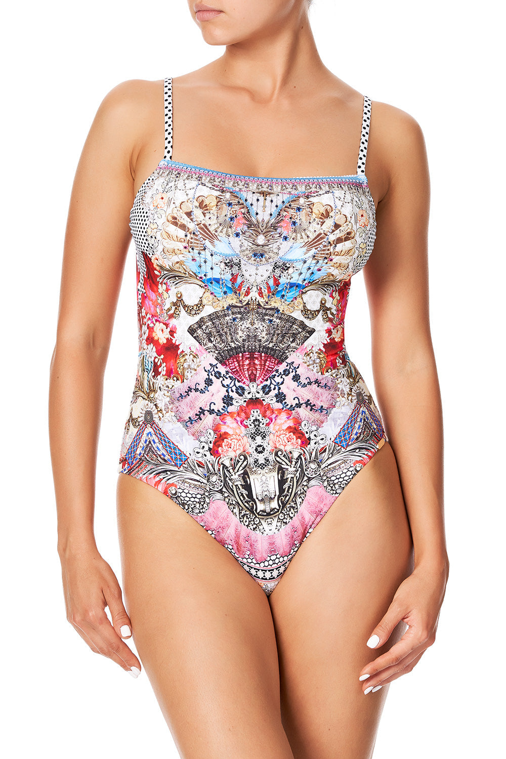 STRAIGHT NECK ONE PIECE MONTMARTRE HEART