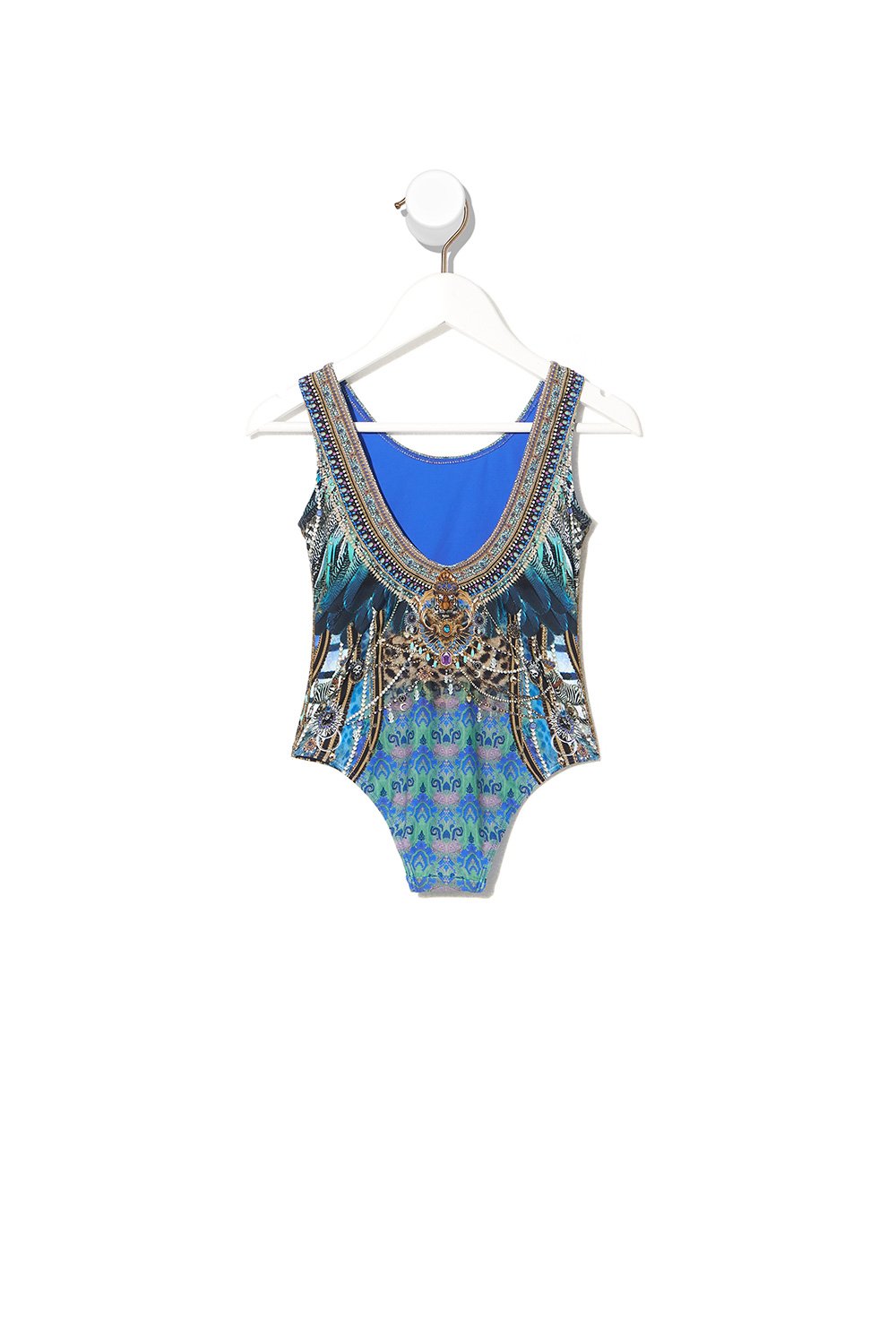 KIDS SWIM ONE PIECE (12-14) ANIMAL ARMY